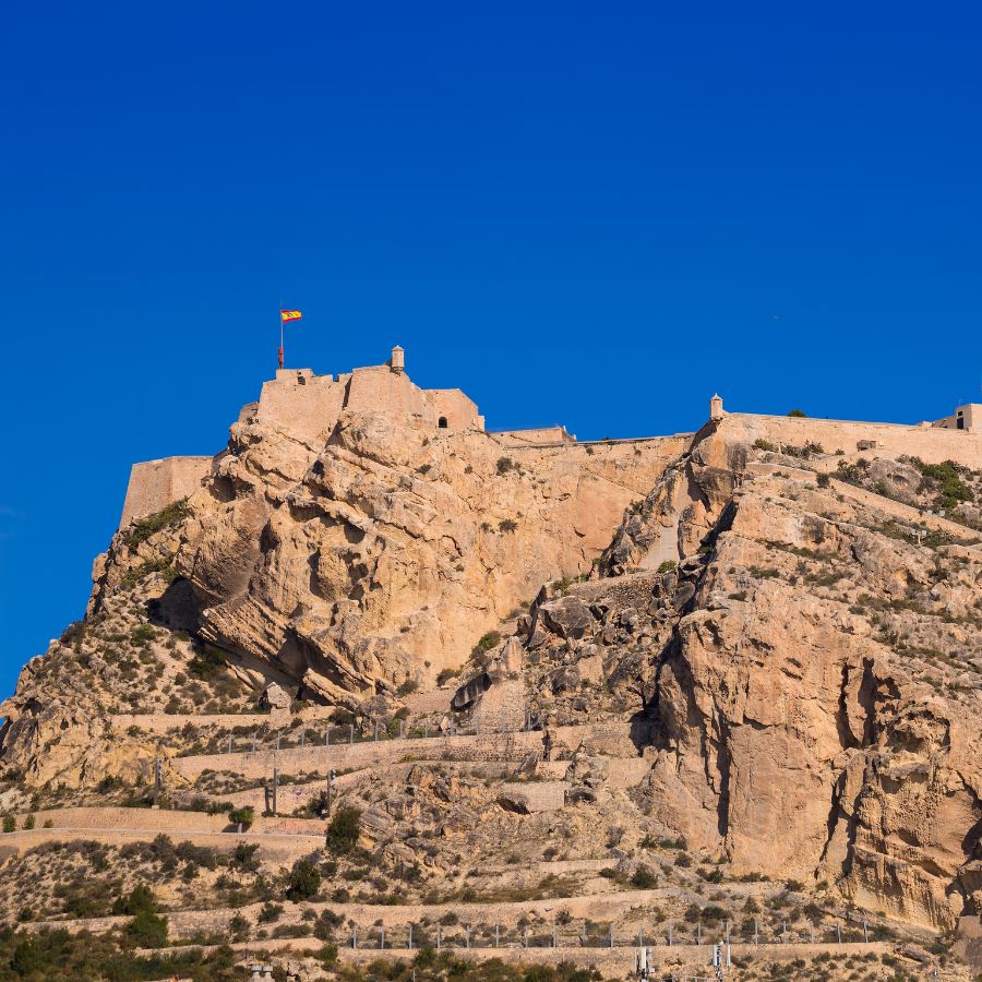 castillo santa barbara en alicante